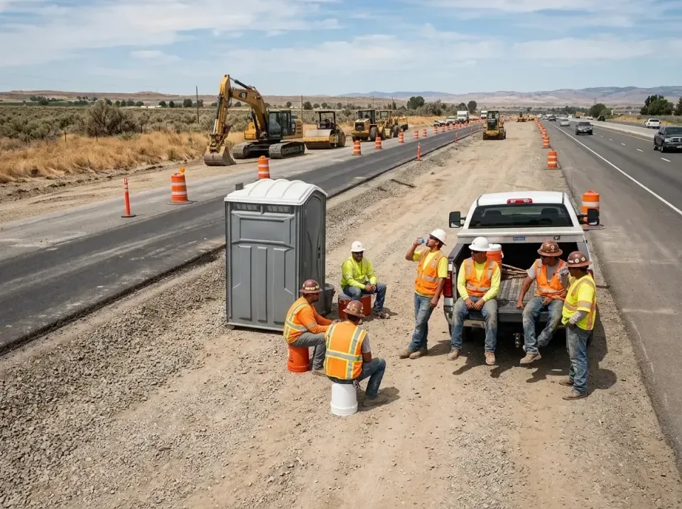 highway-road-construction-crew-007 — frequently asked questions, Porta Potty and Restroom Rentals in Oak Hill, WV